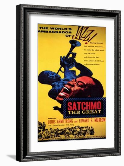 Satchmo the Great, 1957-null-Framed Premium Giclee Print