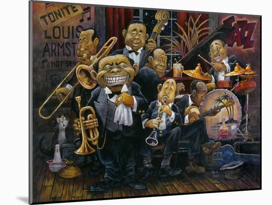 Satchmo-Bill Bell-Mounted Giclee Print