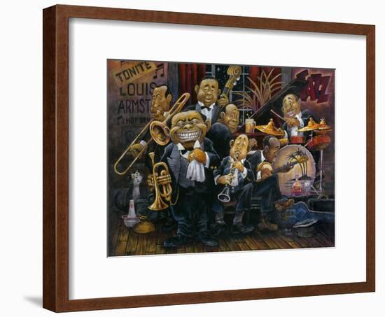 Satchmo-Bill Bell-Framed Giclee Print