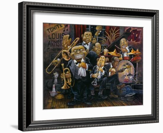 Satchmo-Bill Bell-Framed Giclee Print