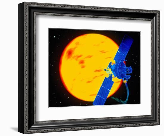 Satellite Around the Sun-Greg Smith-Framed Photographic Print