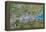 Satellite Image of Greater London, UK-PLANETOBSERVER-Framed Premier Image Canvas