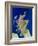 Satellite Image of Scotland-PLANETOBSERVER-Framed Photographic Print