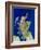 Satellite Image of Scotland-PLANETOBSERVER-Framed Photographic Print