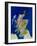 Satellite Image of Scotland-PLANETOBSERVER-Framed Photographic Print