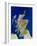 Satellite Image of Scotland-PLANETOBSERVER-Framed Photographic Print