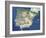 Satellite Image of Spain And Portugal-PLANETOBSERVER-Framed Photographic Print