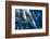 Satellite view of islands of New Zealand-null-Framed Photographic Print