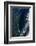 Satellite view of Lake Michigan with Chicago and Milwaukee, USA-null-Framed Photographic Print