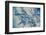 Satellite view of Mississippi River Delta, Louisiana, USA-null-Framed Photographic Print