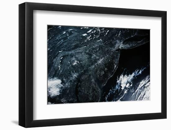 Satellite view of New Jersey, USA-null-Framed Photographic Print