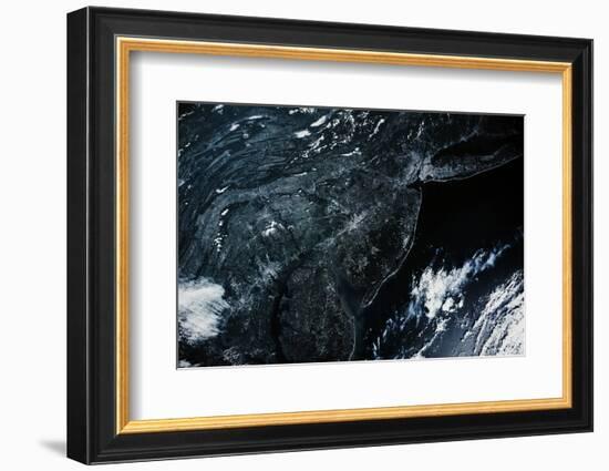 Satellite view of New Jersey, USA-null-Framed Photographic Print