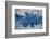 Satellite view of Urai River, West Kazakhstan Province, Kazakhstan-null-Framed Photographic Print