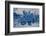 Satellite view of Urai River, West Kazakhstan Province, Kazakhstan-null-Framed Photographic Print