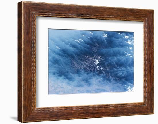 Satellite view of Venezuelan Valley in South America-null-Framed Photographic Print