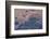 Satellite view of wet sand on riverbed, Ha'il Province, Saudi Arabia-null-Framed Photographic Print