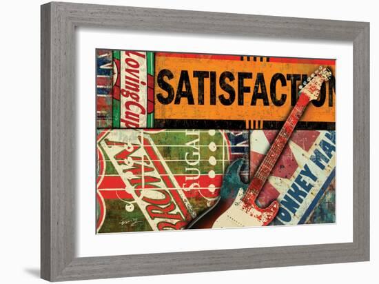 Satisfaction I-Eric Yang-Framed Art Print