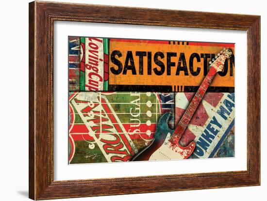 Satisfaction I-Eric Yang-Framed Art Print