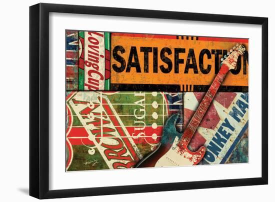 Satisfaction I-Eric Yang-Framed Art Print