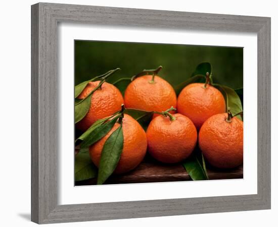 Satsuma Tangerines II-Rachel Perry-Framed Photographic Print