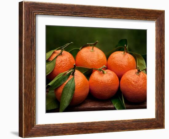 Satsuma Tangerines II-Rachel Perry-Framed Photographic Print