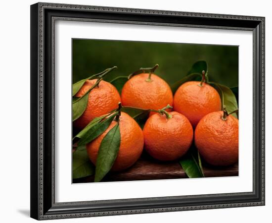 Satsuma Tangerines II-Rachel Perry-Framed Photographic Print