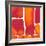 Saturated Blocks II-Renee W. Stramel-Framed Art Print