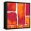 Saturated Blocks II-Renee W. Stramel-Framed Stretched Canvas