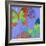 Saturated Butterflies IV-Sisa Jasper-Framed Art Print