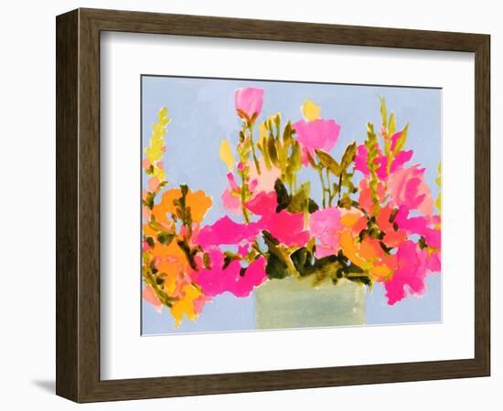 Saturated Spring Blooms I-Victoria Barnes-Framed Premium Giclee Print