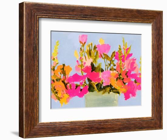 Saturated Spring Blooms I-Victoria Barnes-Framed Premium Giclee Print