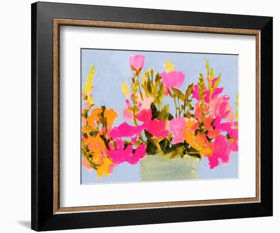 Saturated Spring Blooms I-Victoria Barnes-Framed Premium Giclee Print