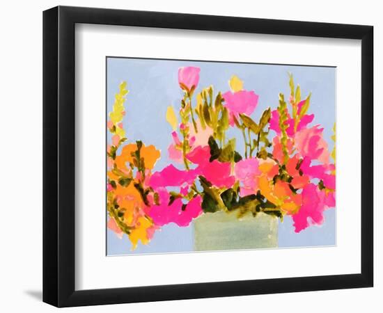 Saturated Spring Blooms I-Victoria Barnes-Framed Premium Giclee Print