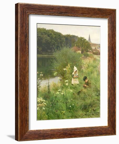 Saturday Afternoon, 1893-Gunning King-Framed Giclee Print