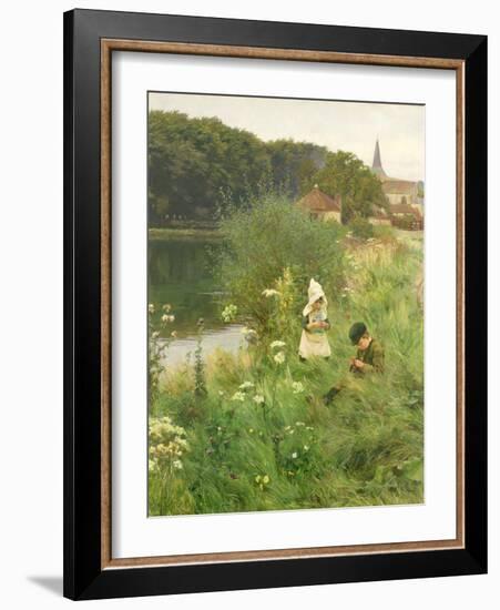 Saturday Afternoon, 1893-Gunning King-Framed Giclee Print