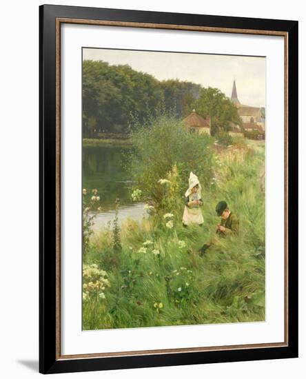 Saturday Afternoon, 1893-Gunning King-Framed Giclee Print