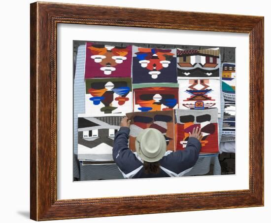 Saturday Market, Otavalo, Ecuador-John Coletti-Framed Photographic Print