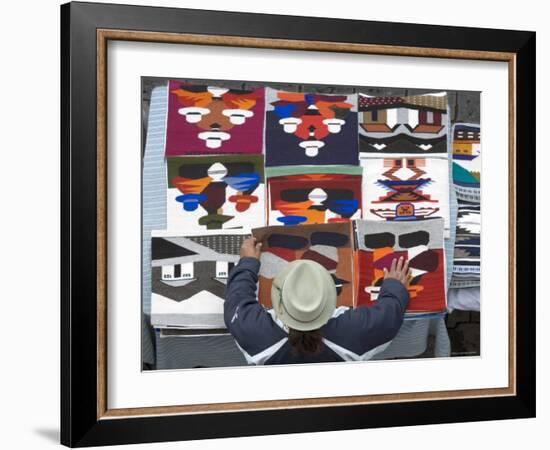 Saturday Market, Otavalo, Ecuador-John Coletti-Framed Photographic Print