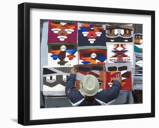 Saturday Market, Otavalo, Ecuador-John Coletti-Framed Photographic Print