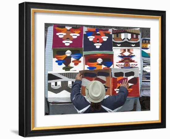 Saturday Market, Otavalo, Ecuador-John Coletti-Framed Photographic Print