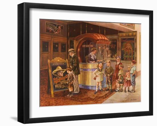 Saturday Matinee-Lee Dubin-Framed Giclee Print