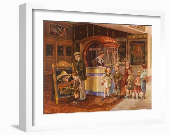 Saturday Matinee-Lee Dubin-Framed Giclee Print