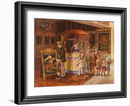 Saturday Matinee-Lee Dubin-Framed Giclee Print