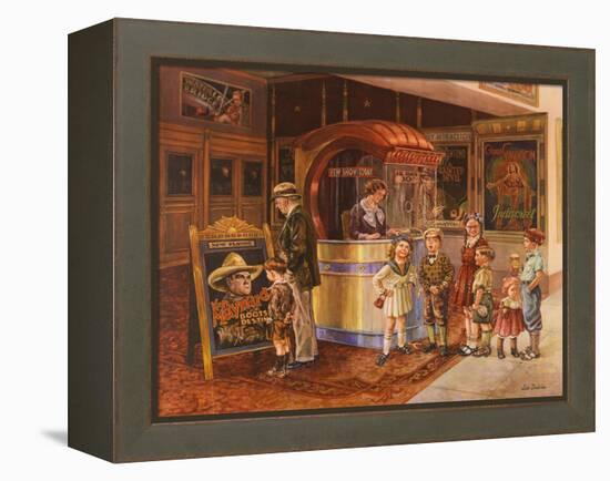 Saturday Matinee-Lee Dubin-Framed Premier Image Canvas