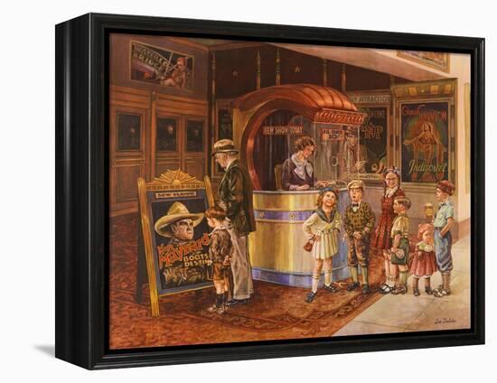 Saturday Matinee-Lee Dubin-Framed Premier Image Canvas