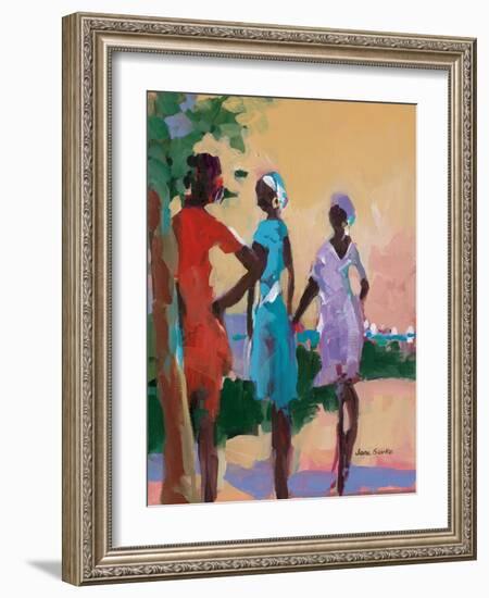 Saturday Morning II-Jane Slivka-Framed Art Print