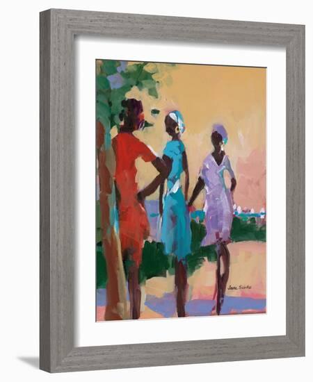 Saturday Morning II-Jane Slivka-Framed Art Print