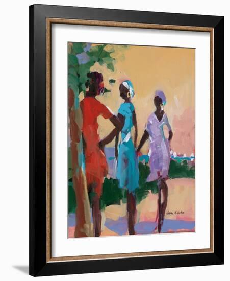 Saturday Morning II-Jane Slivka-Framed Art Print