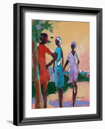 Saturday Morning II-Jane Slivka-Framed Art Print