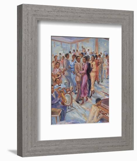 Saturday Night Social-Laforet-Framed Art Print